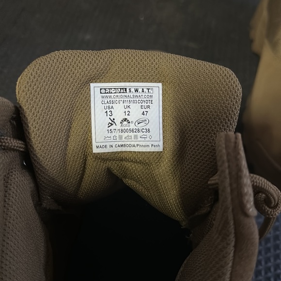 Original SWAT boots size 13. - Picture 2 of 2